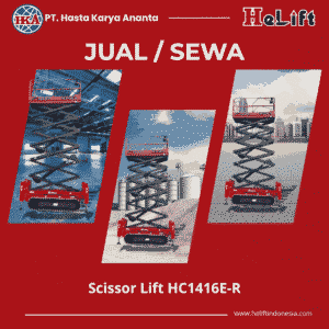 Rental Scissor lift 12 meter Subang (HC1416E-R)