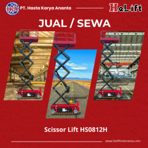 sewa scissor lift HS0812H brand manlift area cikande