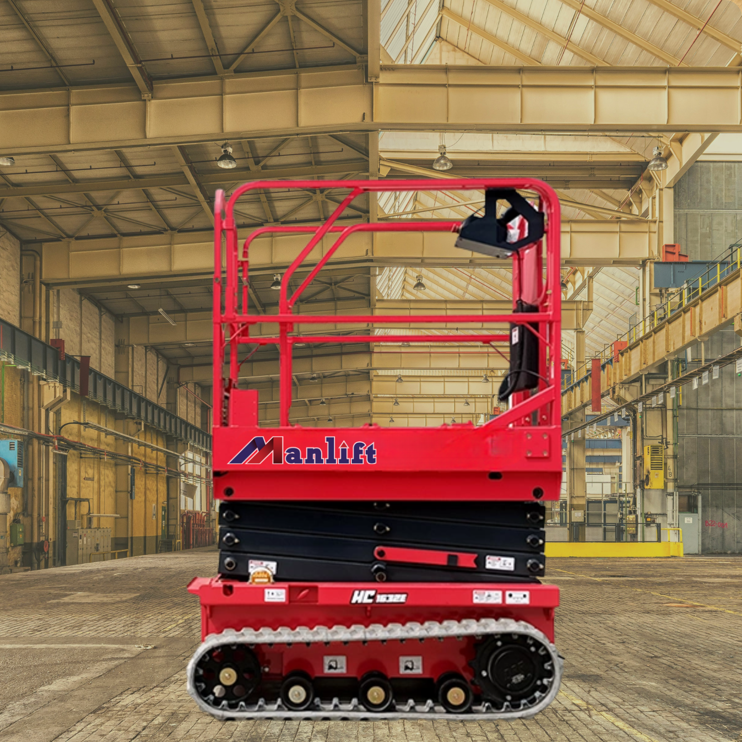 Rental Scissor lift 6.5 meter Gresik (HC0507E) Sewa scissor lift hc0507e harian mingguan bulanan
