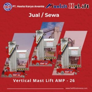 Vertical Mast Lift 10 Meter (AMP-26)