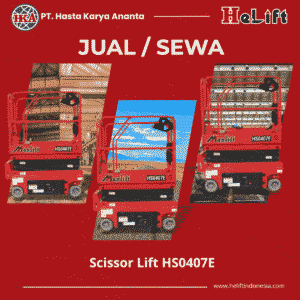 Rental Scissor Lift 6 Meter (HS0407E)