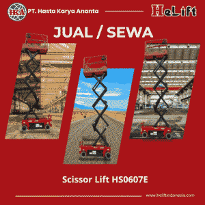 Rental Scissor Lift 8 Meter (HS0607E)