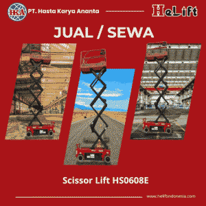 Rental Scissor Lift 8 Meter (HS0608E)