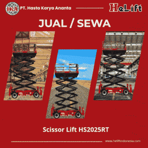 Rental Scissor Lift 22 Meter (HS2025RT)