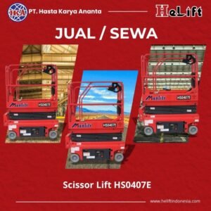 Rental Scissor Lift 6 Meter (HS0407E)