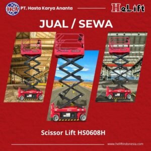 Rental Scissor Lift HS0608H 8 Meter