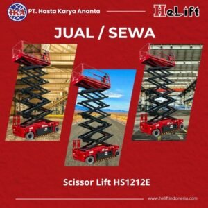 Rental Scissor Lift 14 Meter (HS1212E)