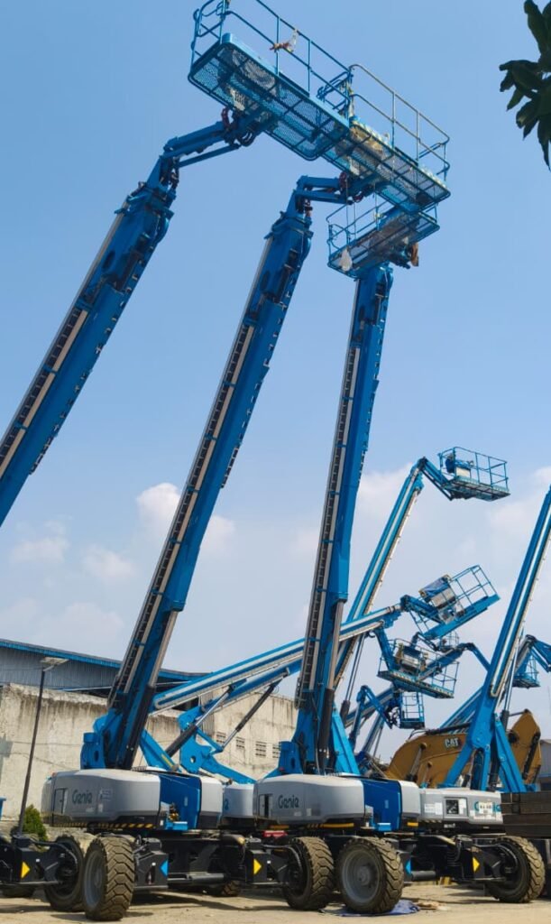 Genie telescopic boom lift rental termurah
