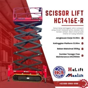 Scissor Lift 14 meter HC1416E-R