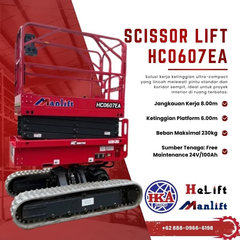 Scissor Lift 8 Meter (HC0607EA) Scissor Lift 8 Meter (HC0607EA)