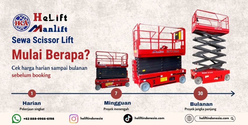 Sewa Scissor Lift berapa